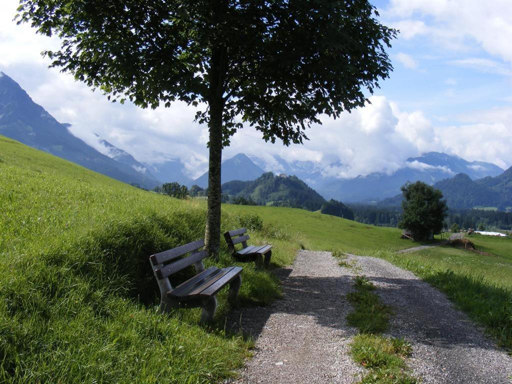 Ferienwohnung Landhaus Martin Sonthofen Buitenkant foto